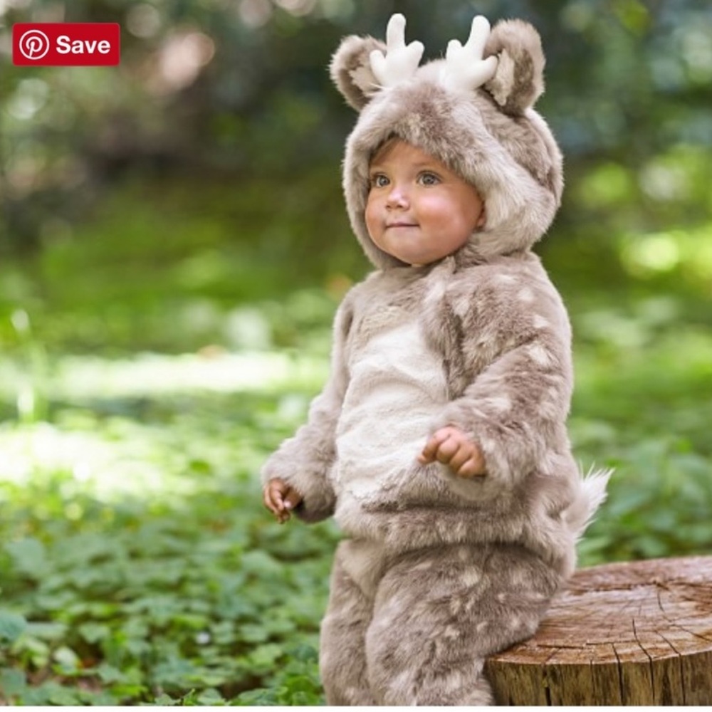 Potterbarn kids baby wouldland dear costume